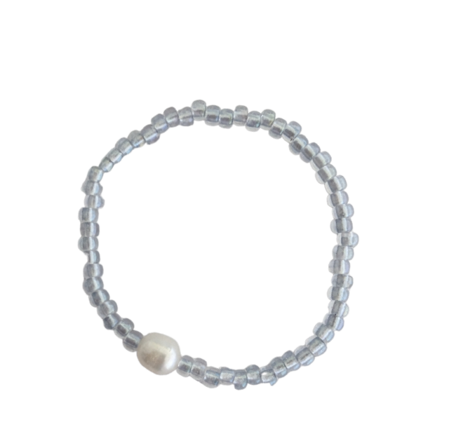 Pearl & Seed Bead Bracelet