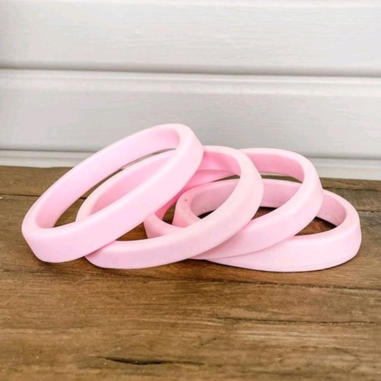 Classic Oval Resin Bangle - Sorbet